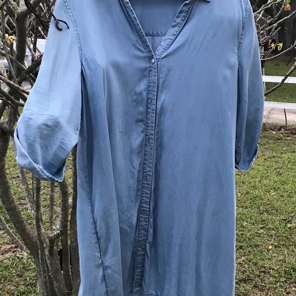 Nine West  Denim Artists Overshirt Size XL - Picture 1 of 5